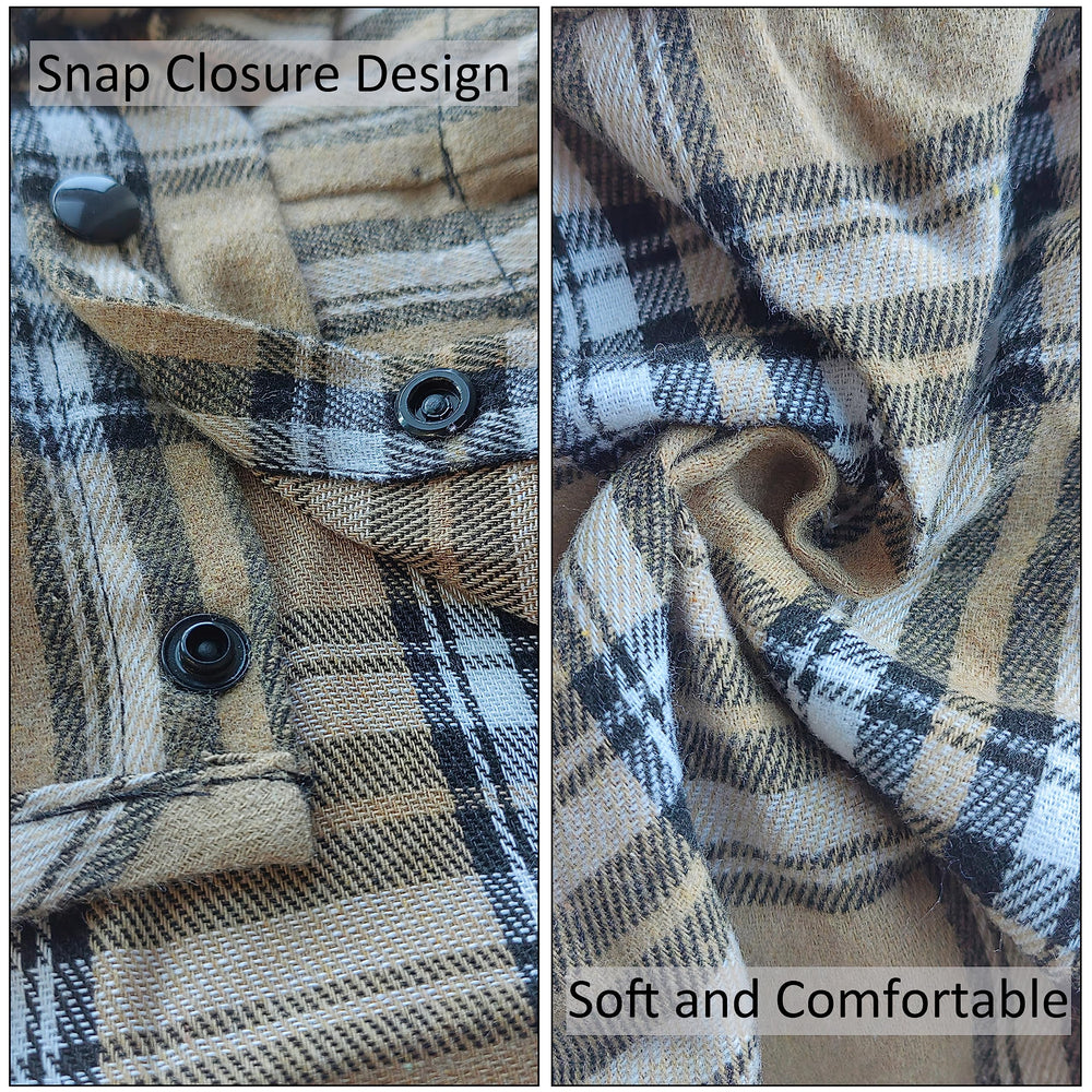 MAMORE plaid dog shirt ideal for Christmas photo moments and parties.