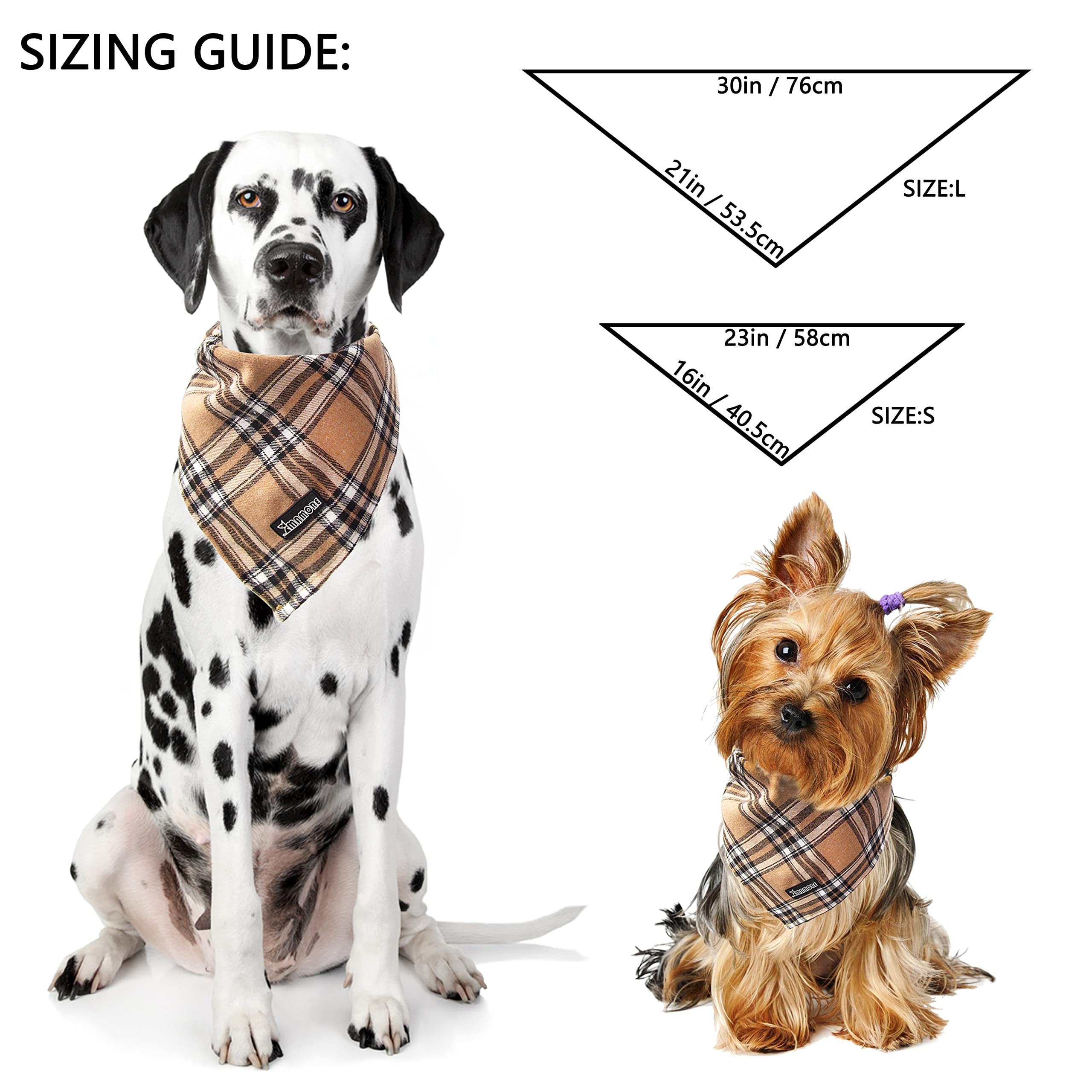 MAMORE triangle adjustable bandana neck view demonstrates easy-fit design for dogs