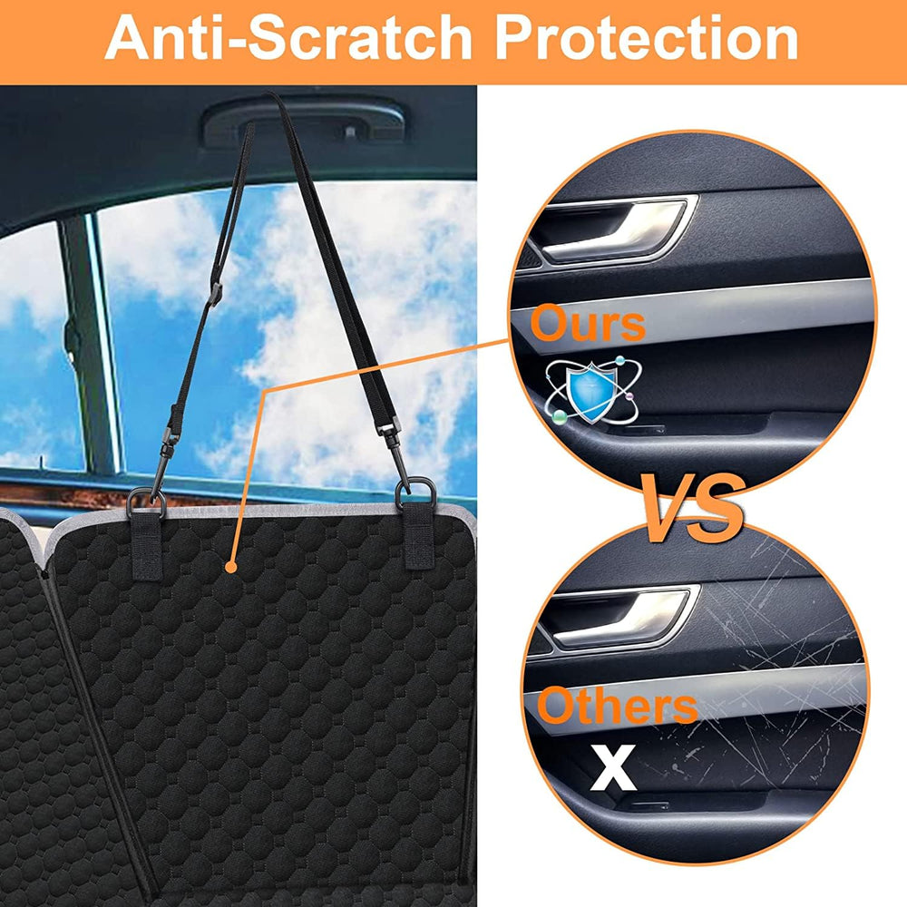 Mancro dog hammock fits most cars trucks and SUVs for versatile protection