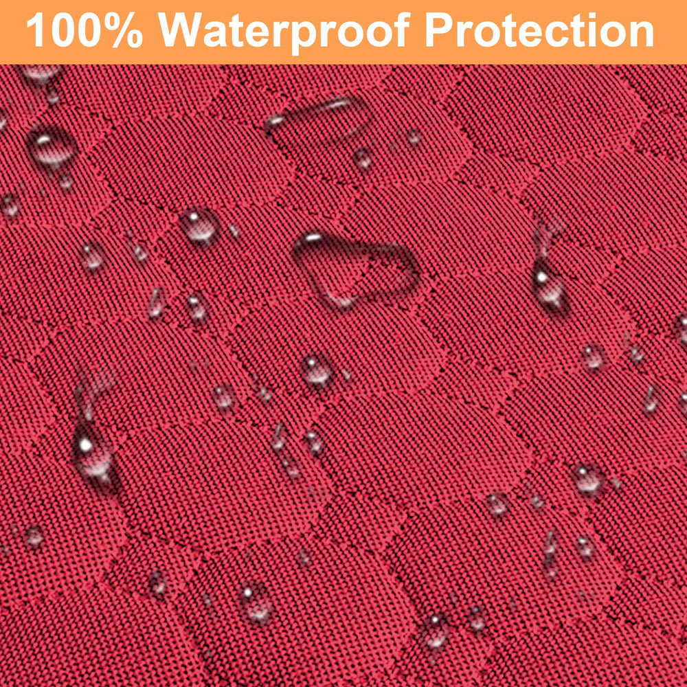 Mancro non-slip underside keeps the cover secure on the seat during movement.