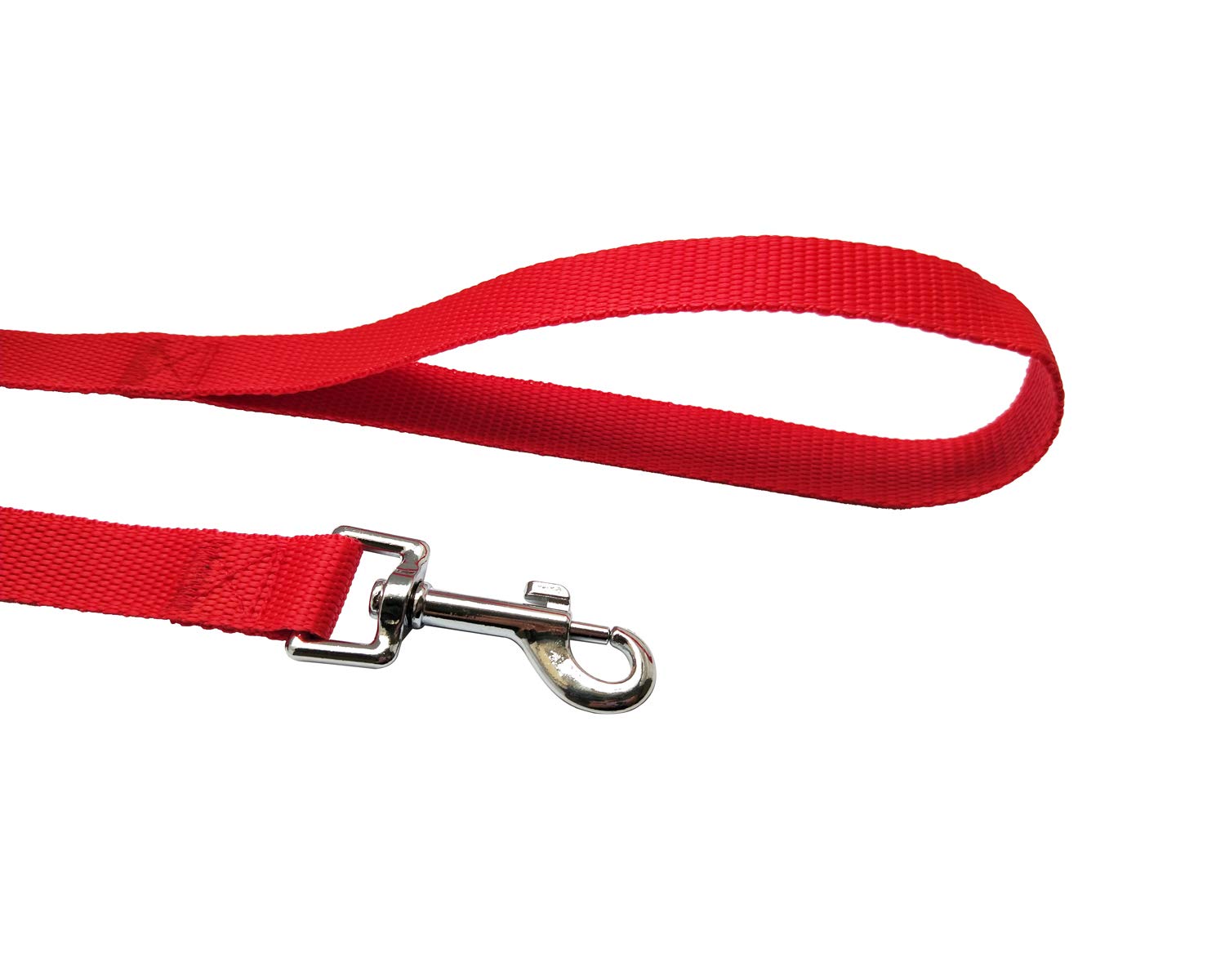 Mandao 20ft red leash during camping for obedience practice and safety.