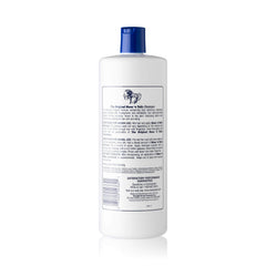Mane 'n Tail shampoo lather-foam shows rich bubbles and coat conditioning.
