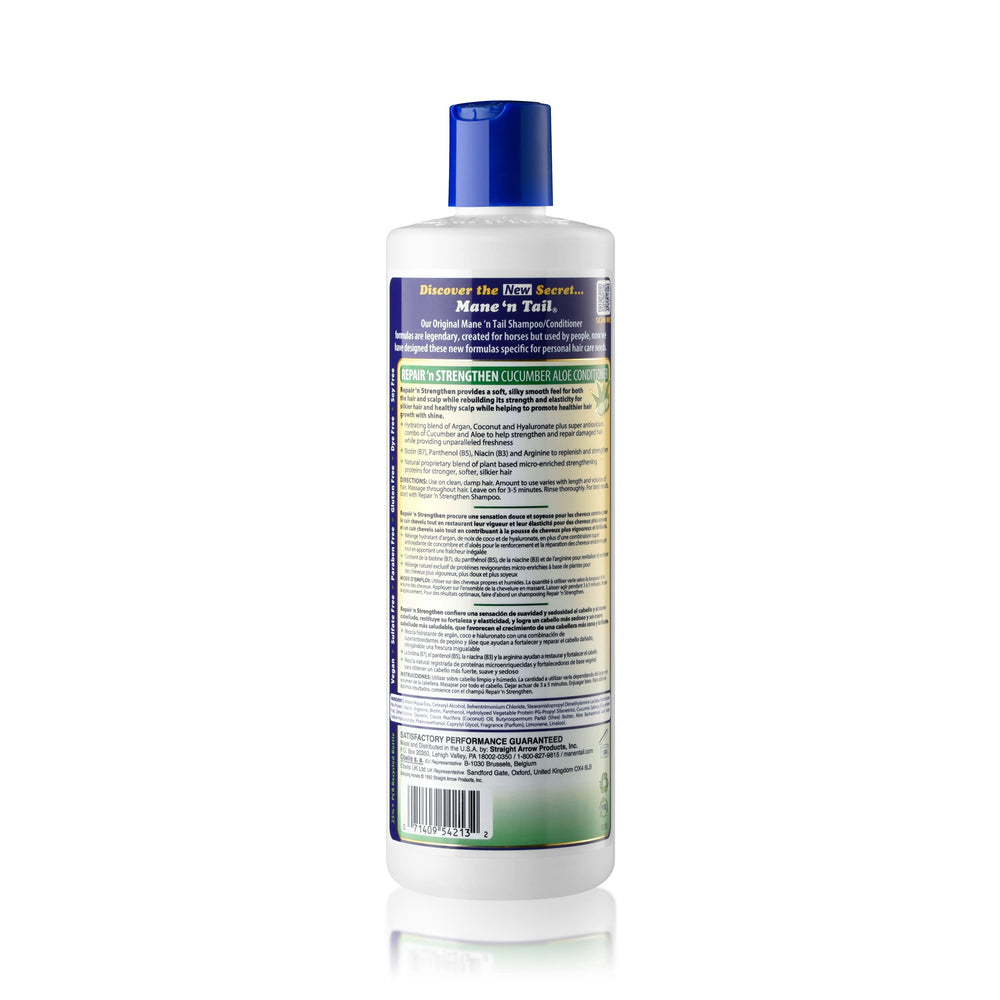 Mane 'n Tail silky-hair after-use image showing healthy shine and bounce.