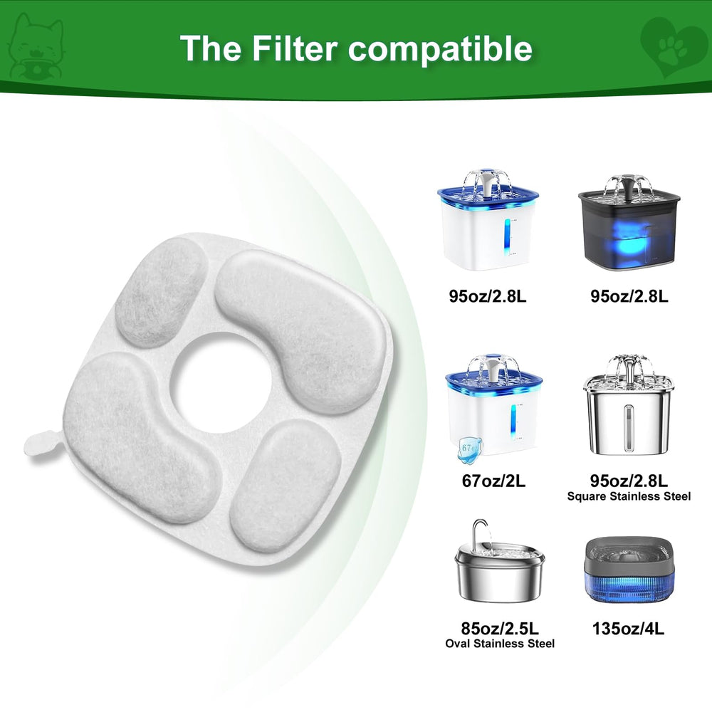 MANFCAT 24 filters and 12 pre-filter sponges prepared for quick high-flow replacement