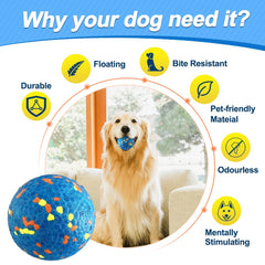 Mankoda Dog Balls colorful-multipack image highlights vibrant colors that invite play.