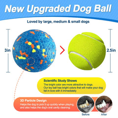 Mankoda Dog Balls durable ETPU rubber resists aggressive chewing.