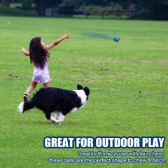 Mankoda dog balls durable for aggressive chewers without breaking or cracking