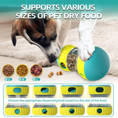 Mankoda dog puzzle toy dry kibble and jerky compatibility for versatile rewards.