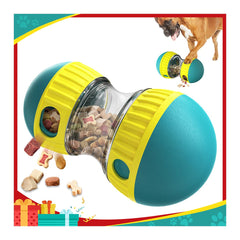Mankoda dog puzzle toy rolling ball green encourages slow feeding and mental engagement.