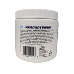 Manna Pro Corona Horseman's Dream Vet Cream texture closeup highlighting fast-absorbing formula