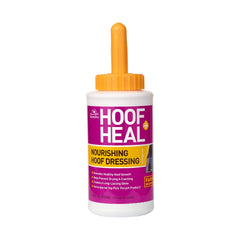 Manna Pro Cut Heal Hoof Heal bottle with brush-on hoof dressing for a healthy environment