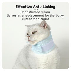 MANON ROSA anti-scratch-anti-lick protection helps minimize licking and scratching