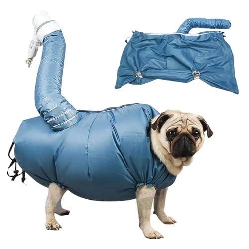MANON ROSA Dog Drying Bag closeup showing smooth surface for quick, safe drying