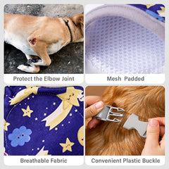 MANON ROSA dog elbow pads padded joint design for comfort during recovery