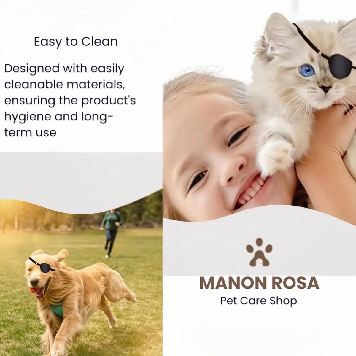 MANON ROSA patch helps pets feel calmer during introductions.