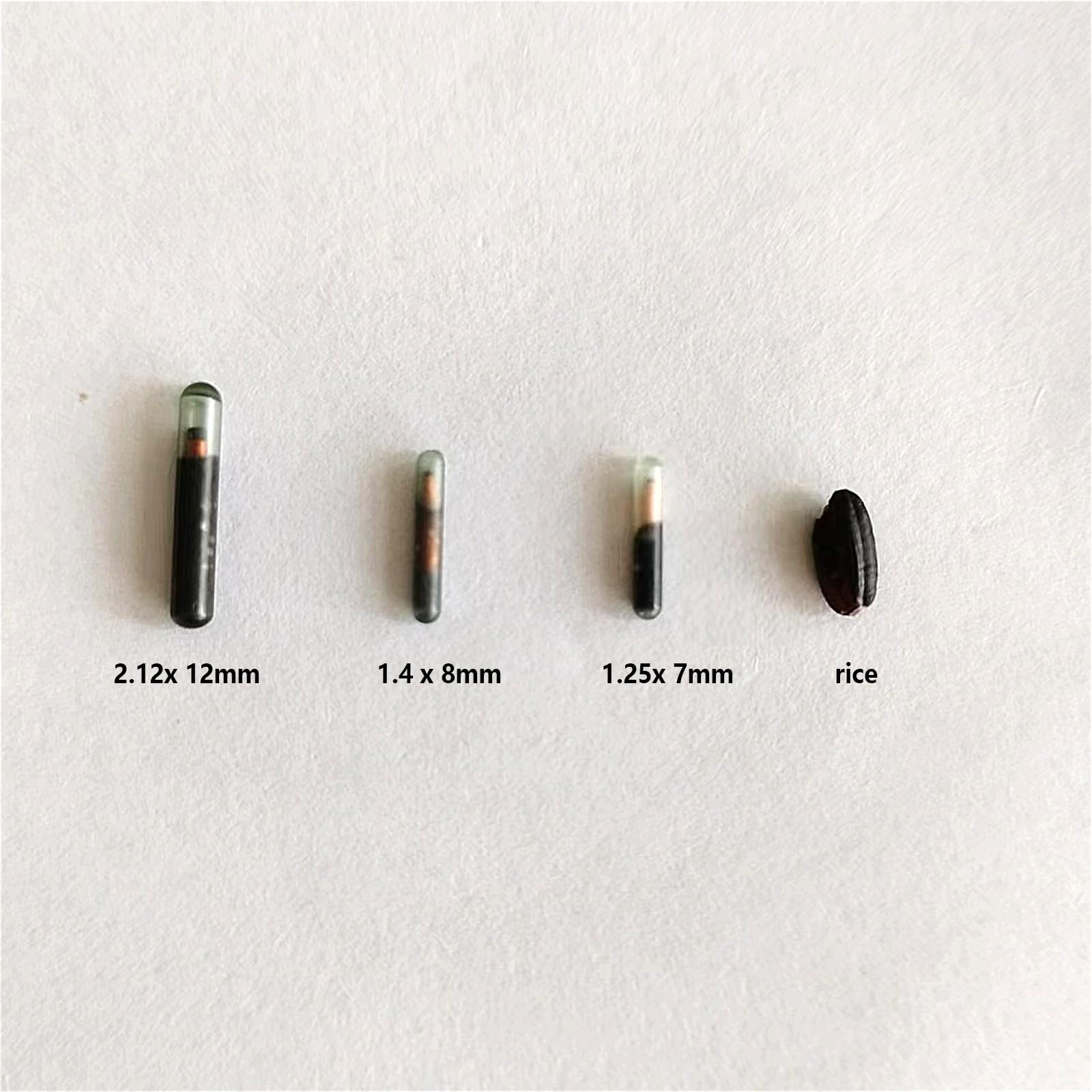 Manruta size comparison highlights 8mm and 12mm choices for various animals.