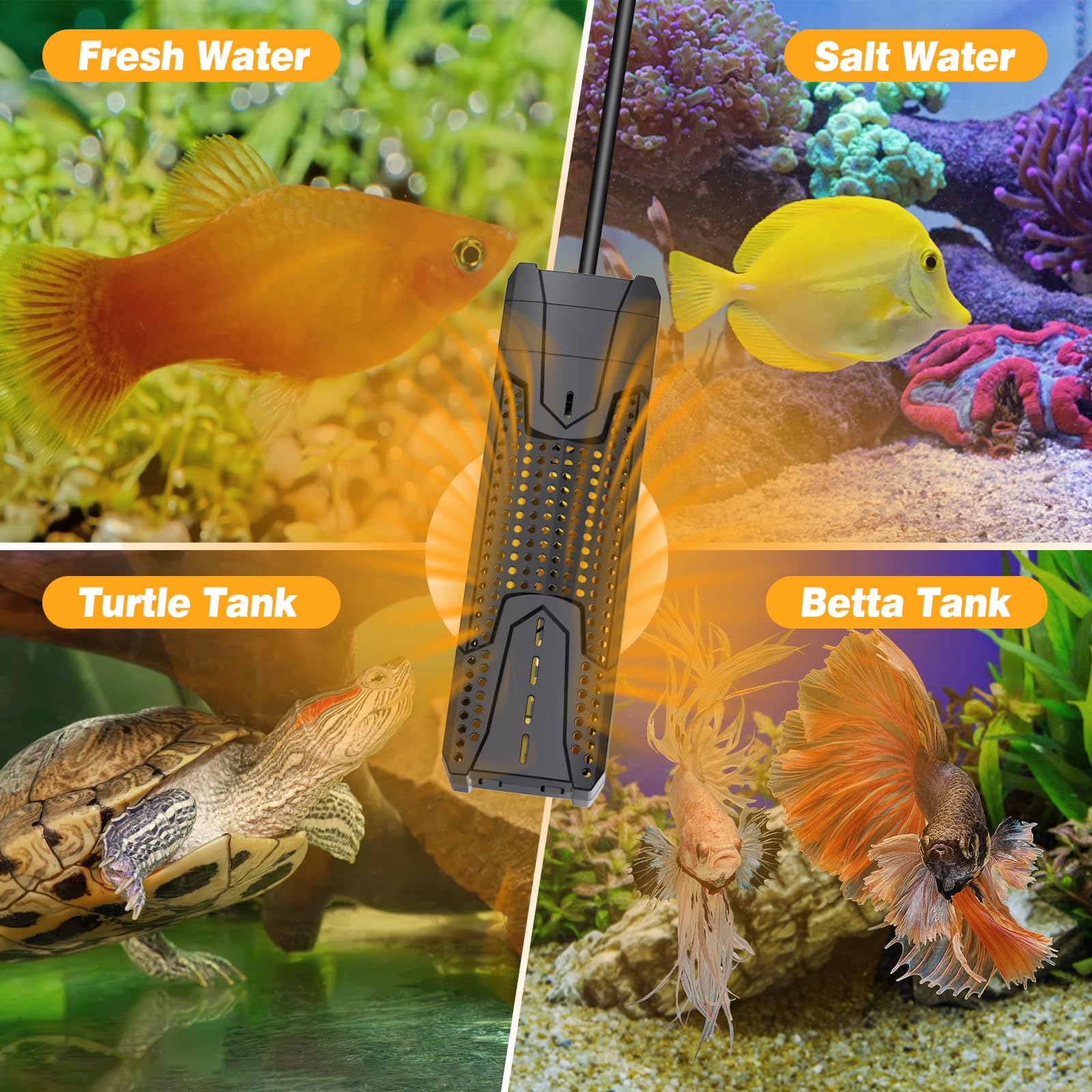 MantaMaze 20-300 gal compatibility for versatile aquarium setups.