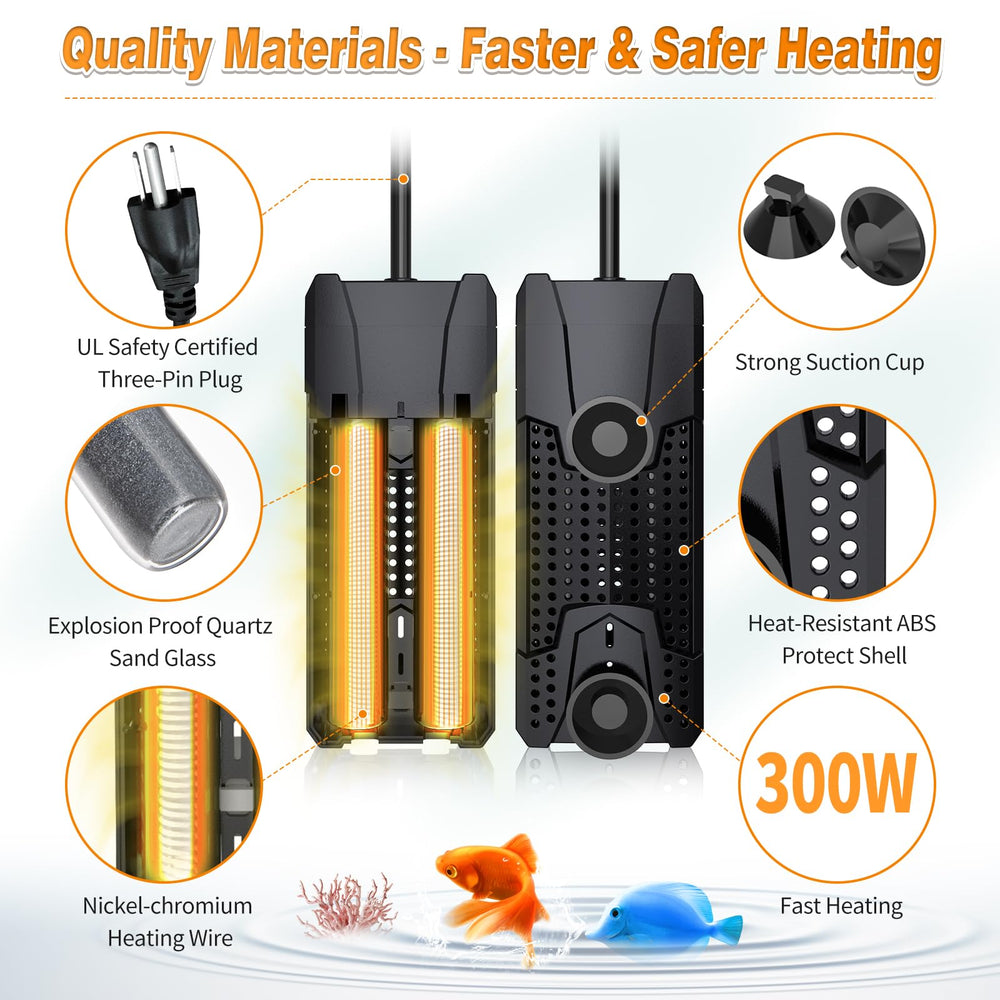 MantaMaze suction cups secure mounting for easy installation.