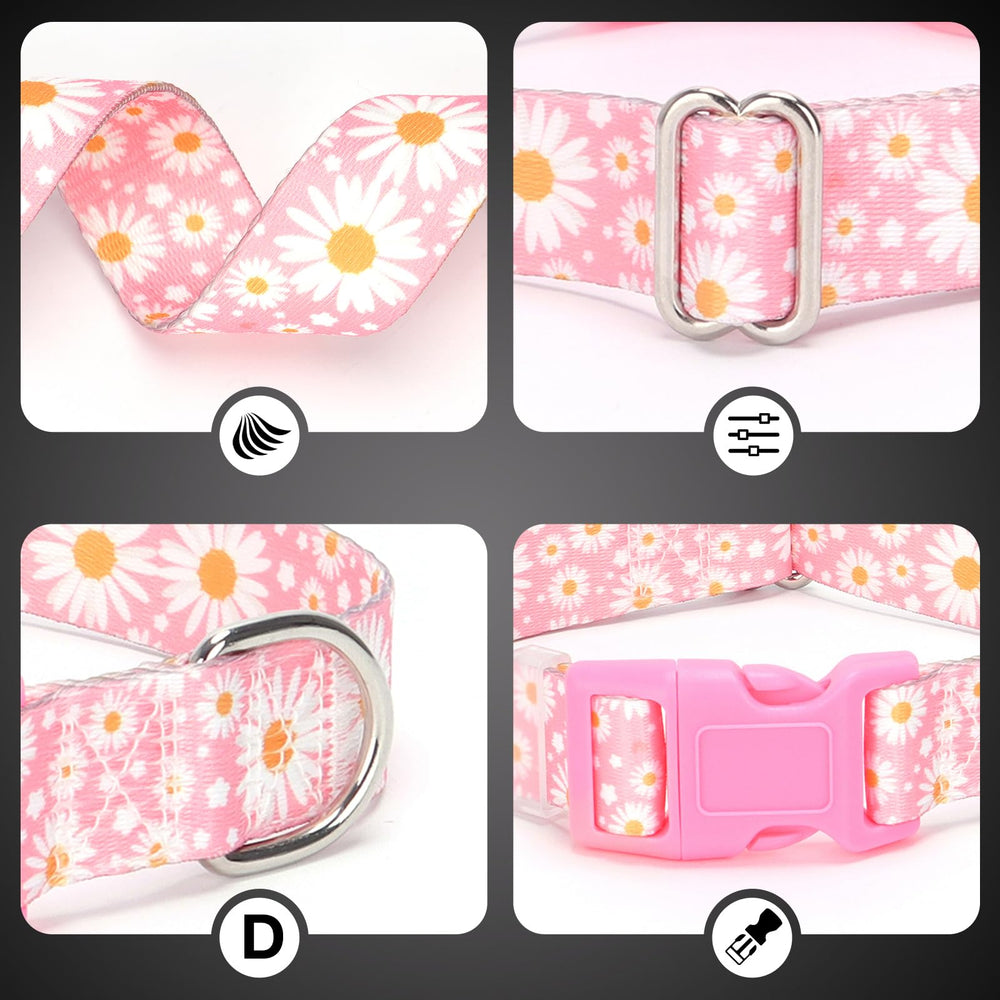 MAOWUWUJOZ Daisy L quick-release-buckle for easy emergency release during play.