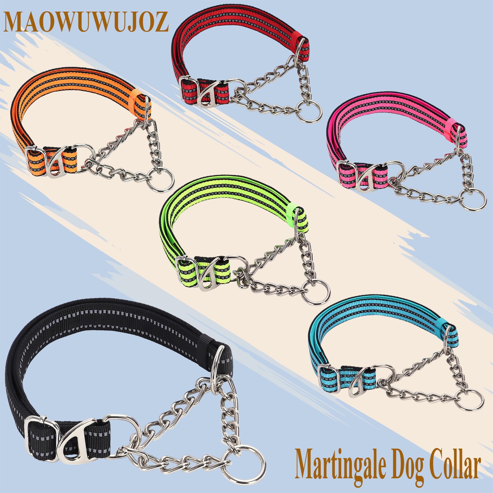 MAOWUWUJOZ training-friendly collar supports gentle corrections