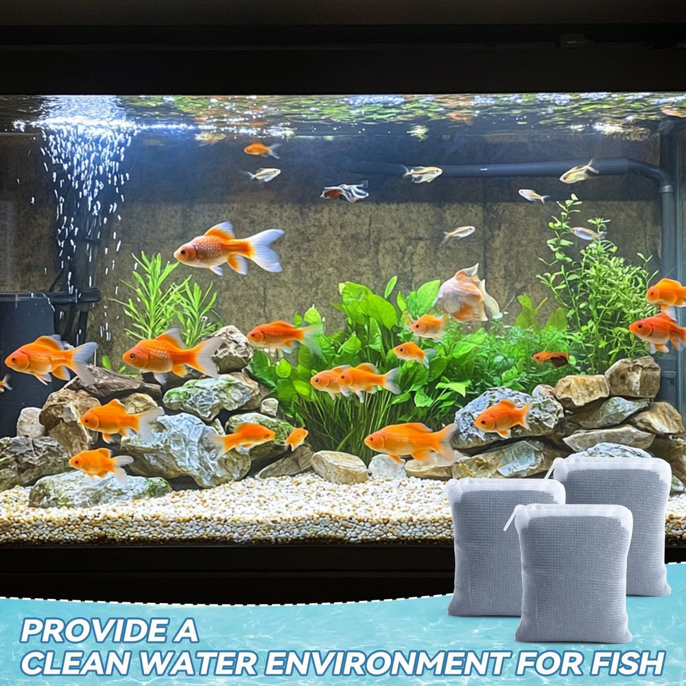 MAQIHAN crystal-clear water in aquarium after filtration