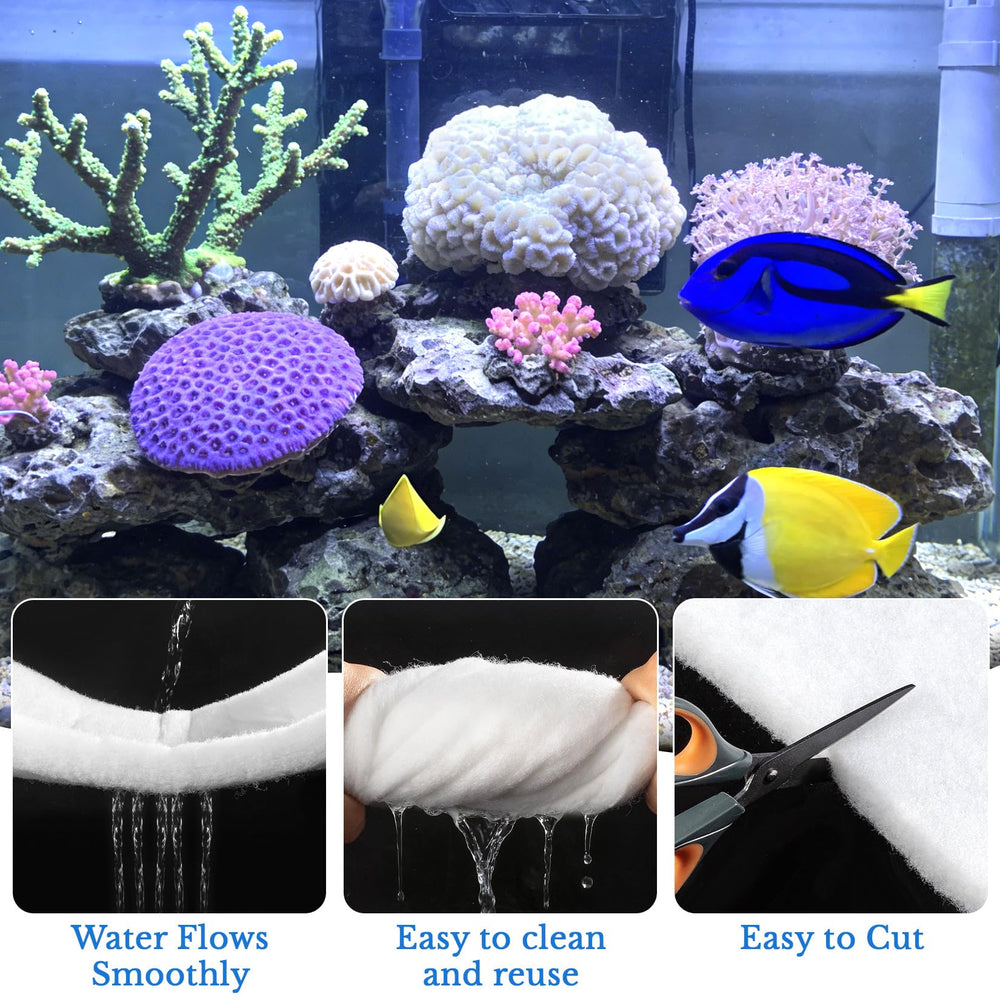MAQIHAN filter pad is durable and reusable after washing.