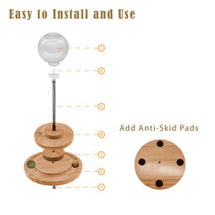 Marchul cat ball toy catnip balls boost scent-driven play and hunting instinct.