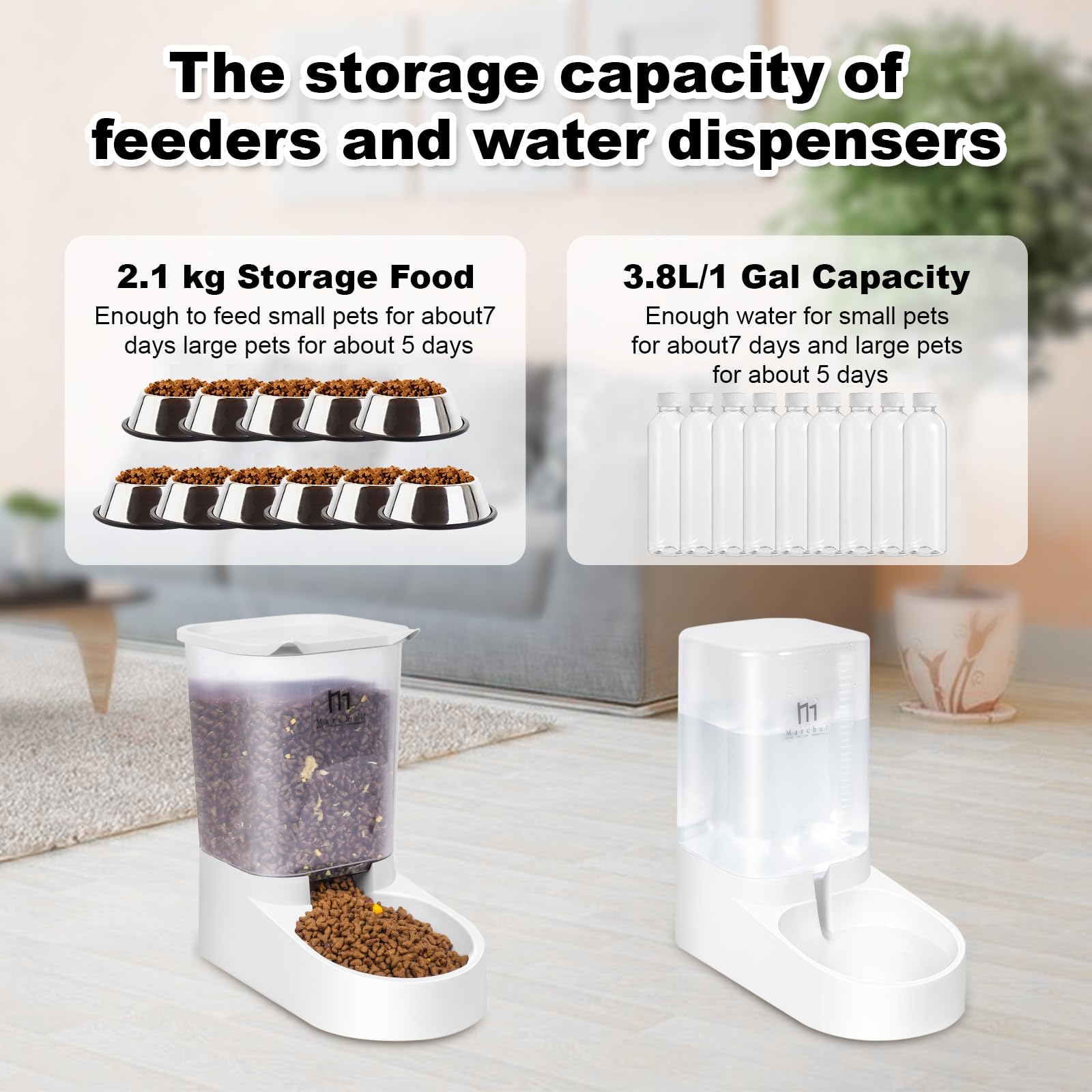 Marchul dog feeder's tilting track ensures smooth, mess-free food flow.