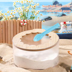 Marchul hamster sand bath container dimensions 14.5 by 14.5 by 9.3 cm ideal