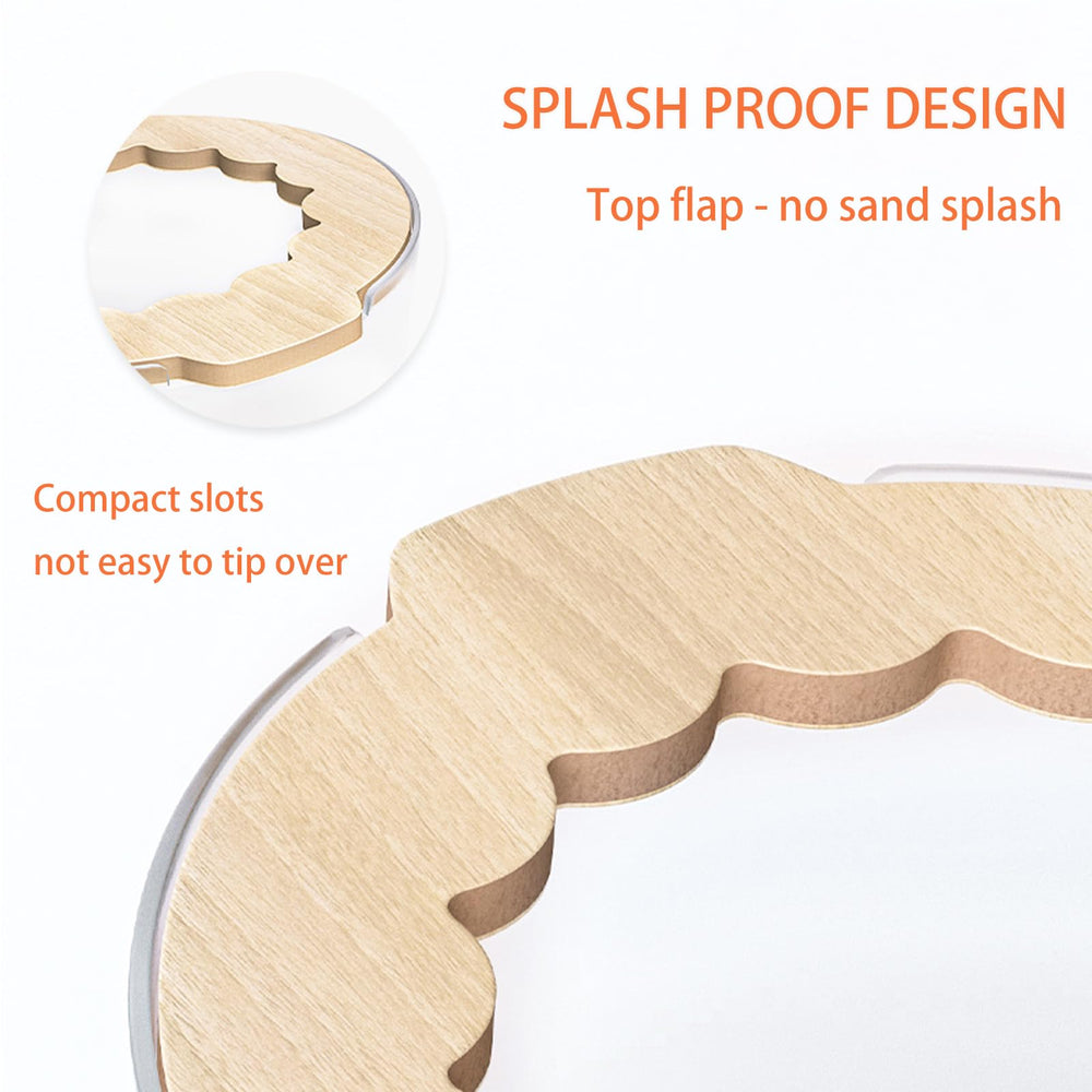 Marchul hamster sand bath container easy-clean surface for quick maintenance