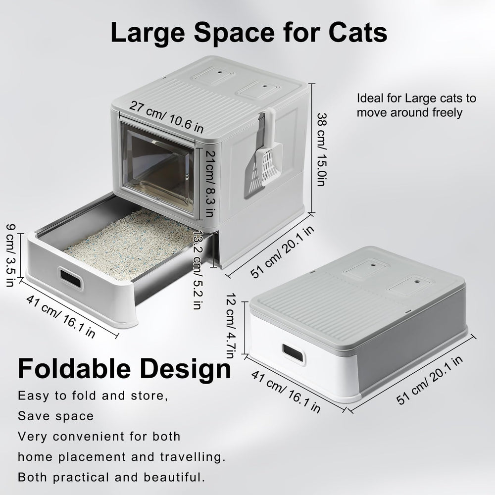 Marchul large enclosure accommodates bigger cats with comfortable privacy.
