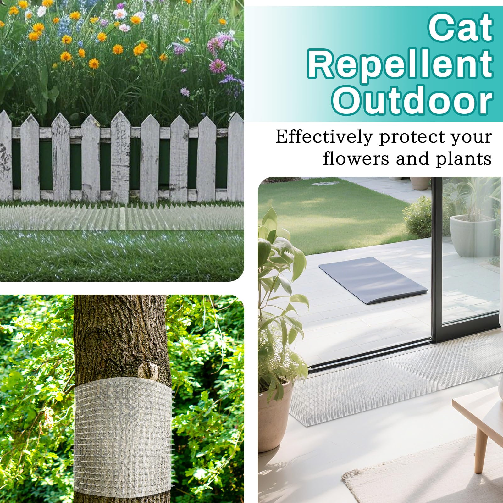 Mardili cat spike mat protects furniture and plants from paws.
