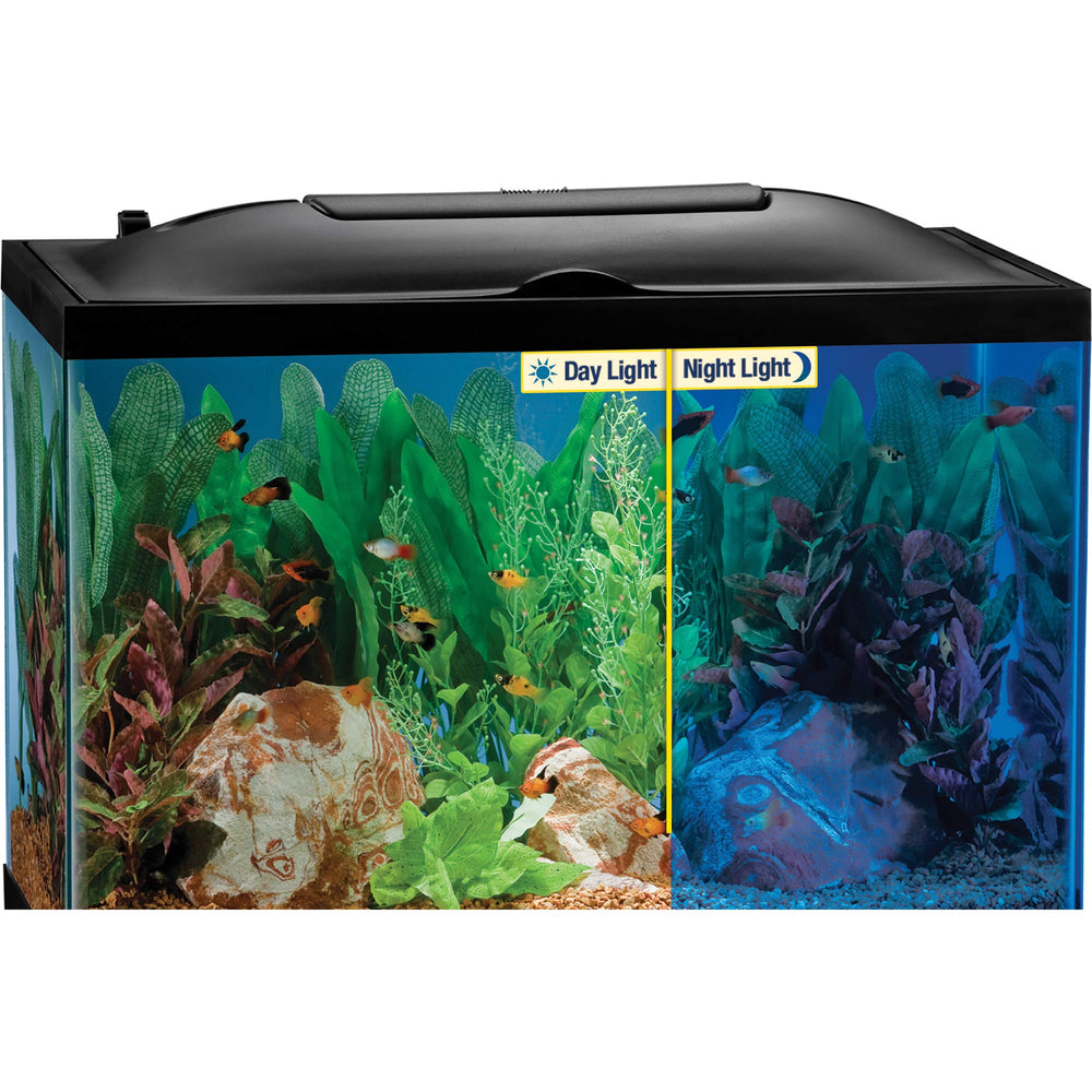 Marineland LED Light Hood hinged access for easy maintenance