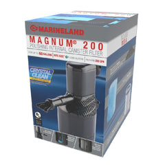 Marineland Magnum 200 media container close-up shows surface area for bacteria