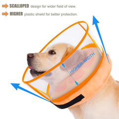 Mariyago anti-licking-area protective cover extends prevention range for calmer healing.