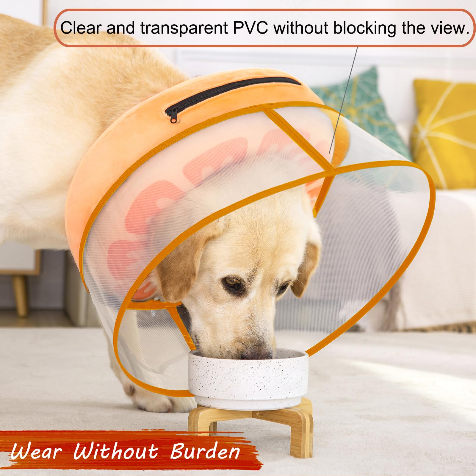 Mariyago inner-collar-fix-strap anchors the cone for stability.