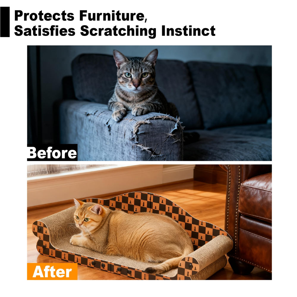 Markarbarka-reversible-scratching-pad offers extended life with high-density cardboard