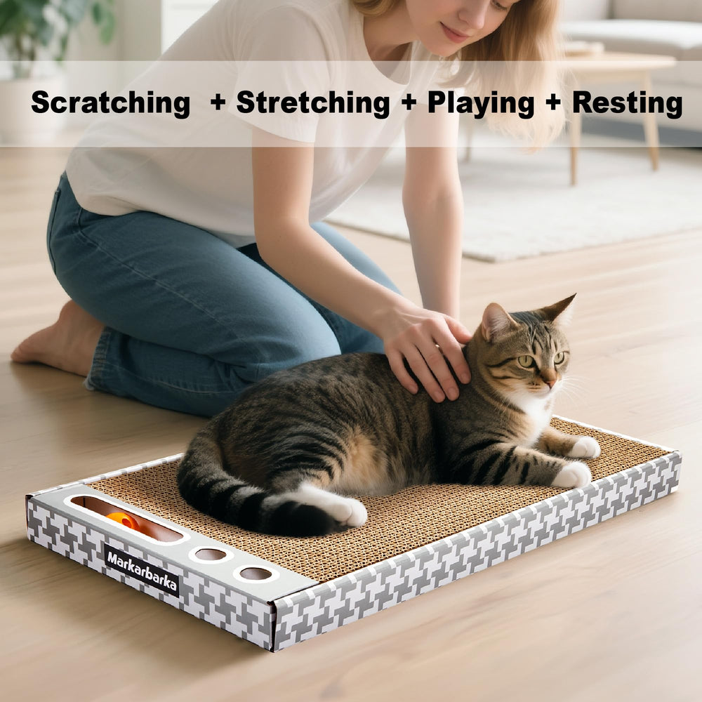 Markarbarka reversible scratchpad double-sided use offers extended lifespan and versatility.