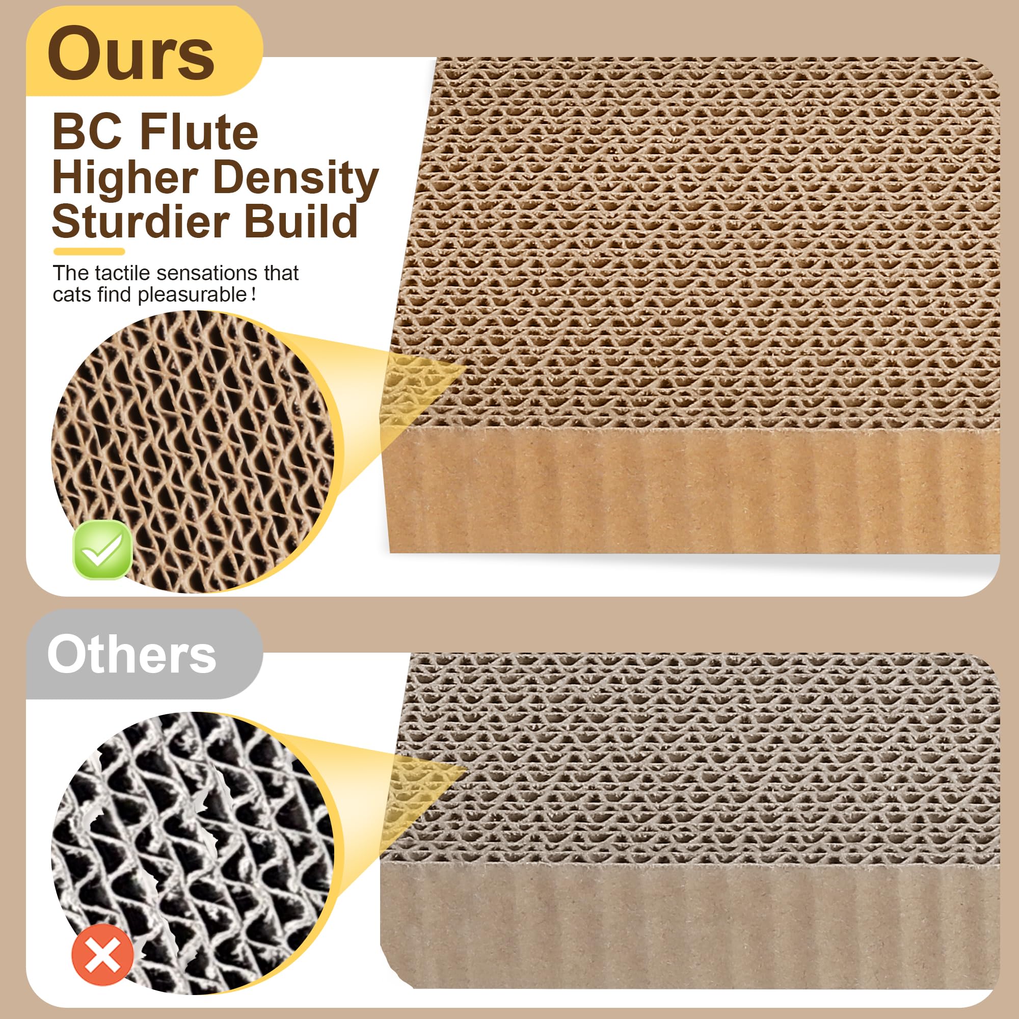 Markarbarka wall-mounted scratcher design integrates with decor while protecting furniture.