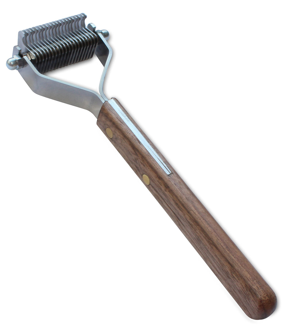 Blunt Rake Mars Coat King Blunt Dematting Rake – 20-Blade Undercoat Grooming Tool ...