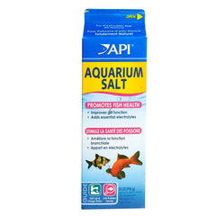 Mars Fishcare North Amer aquarium salt 1qt bottle pouring for quick water conditioning