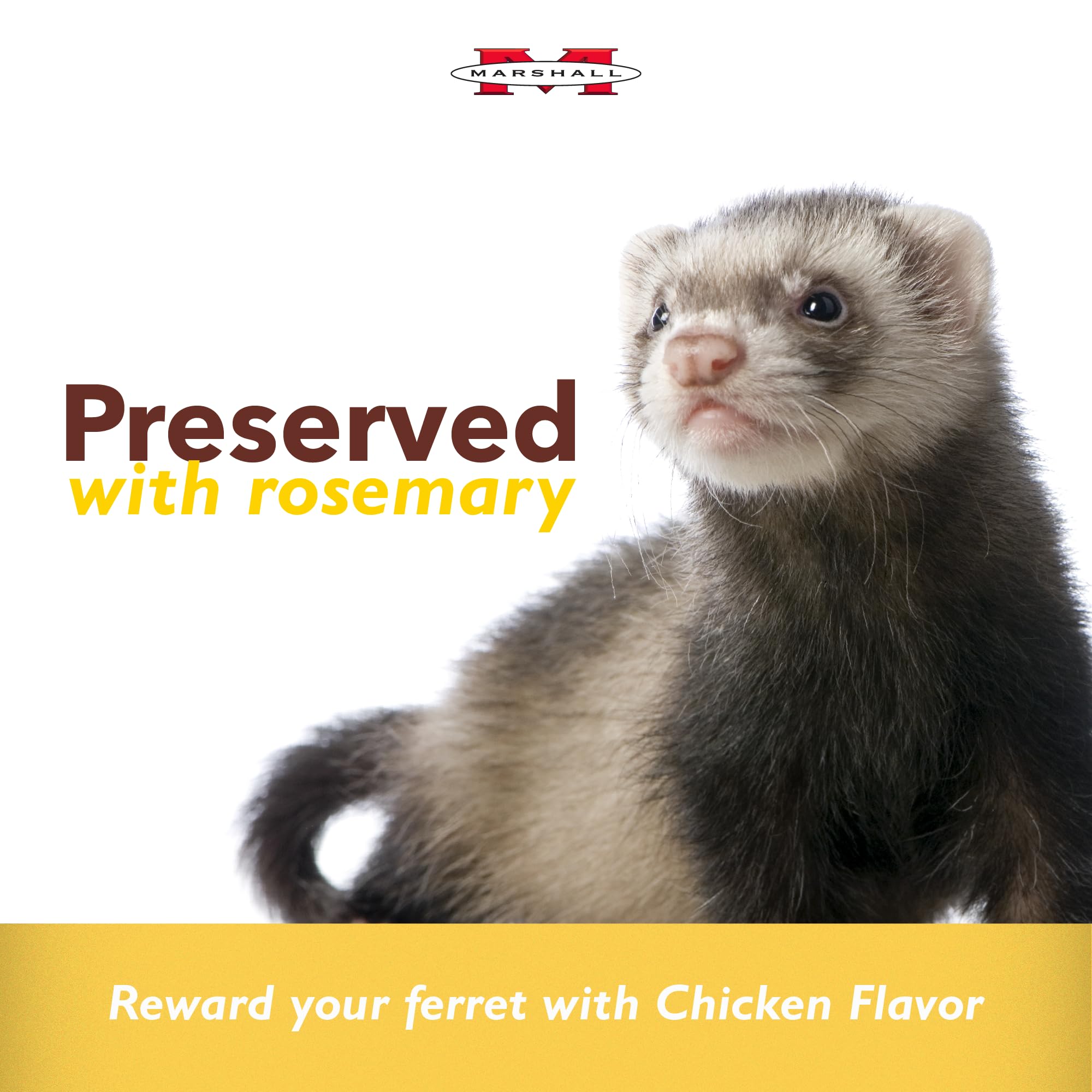 Marshall Bandits variety flavors pack demonstrates flexible options for ferrets