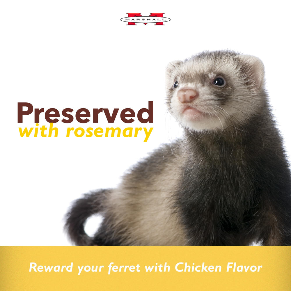 Marshall Bandits variety flavors pack demonstrates flexible options for ferrets