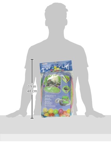 Marshall Pet Products Pop-N-Play Ball Pit in use for ferret play and small pet exploration