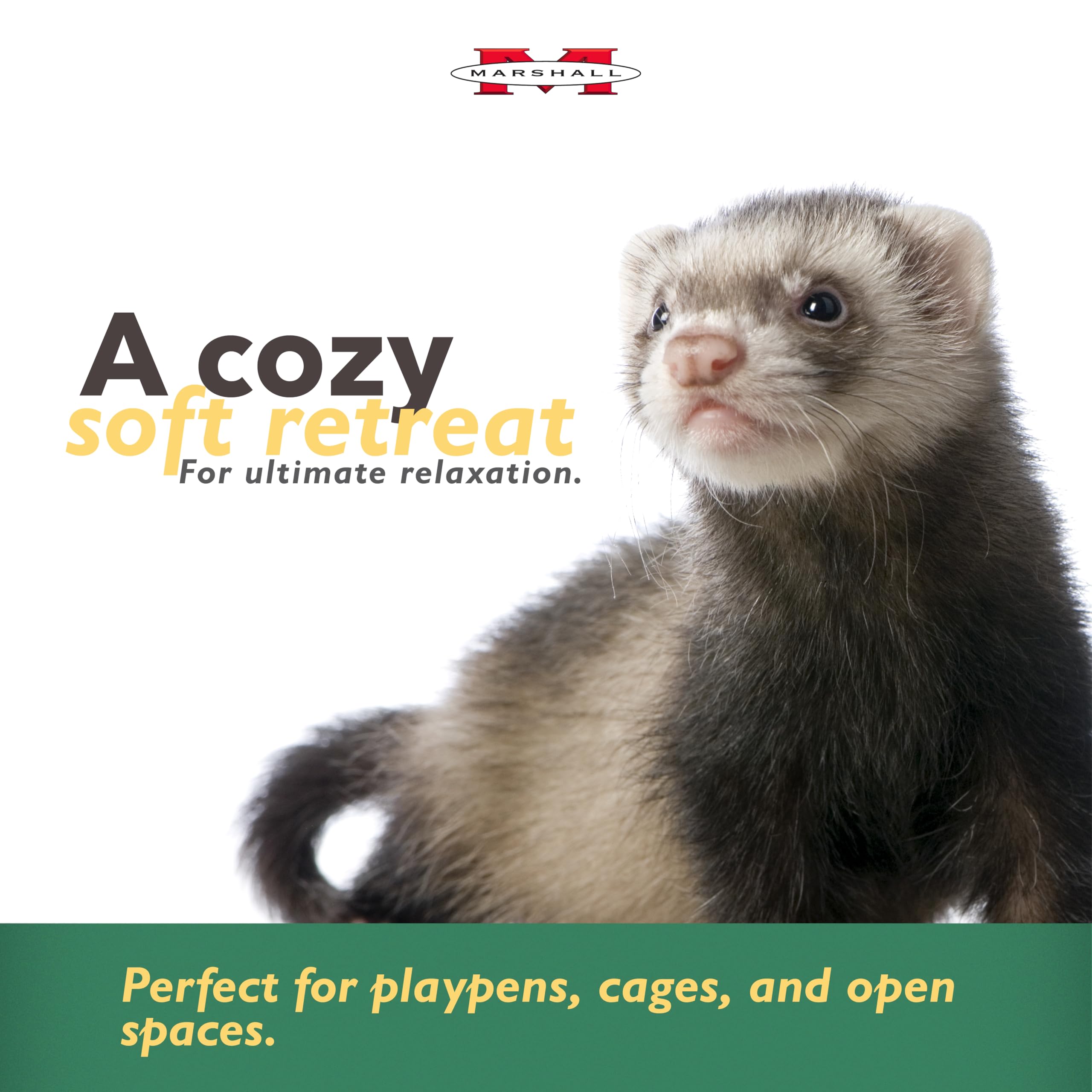 Marshall Pet Turtle Tunnel ideal for ferrets and other small pets' playtime.