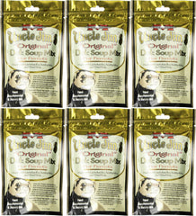 Marshall Uncle Jim's Duk Soup Mix dry-mix closeup emphasizes quick preparation and palatability for ferrets.