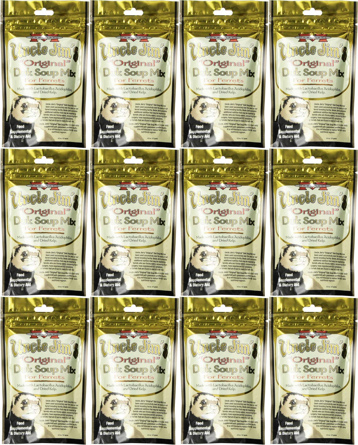 Marshall Uncle Jim's Original Duk Soup Mix ferret meal prep ready-to-mix
