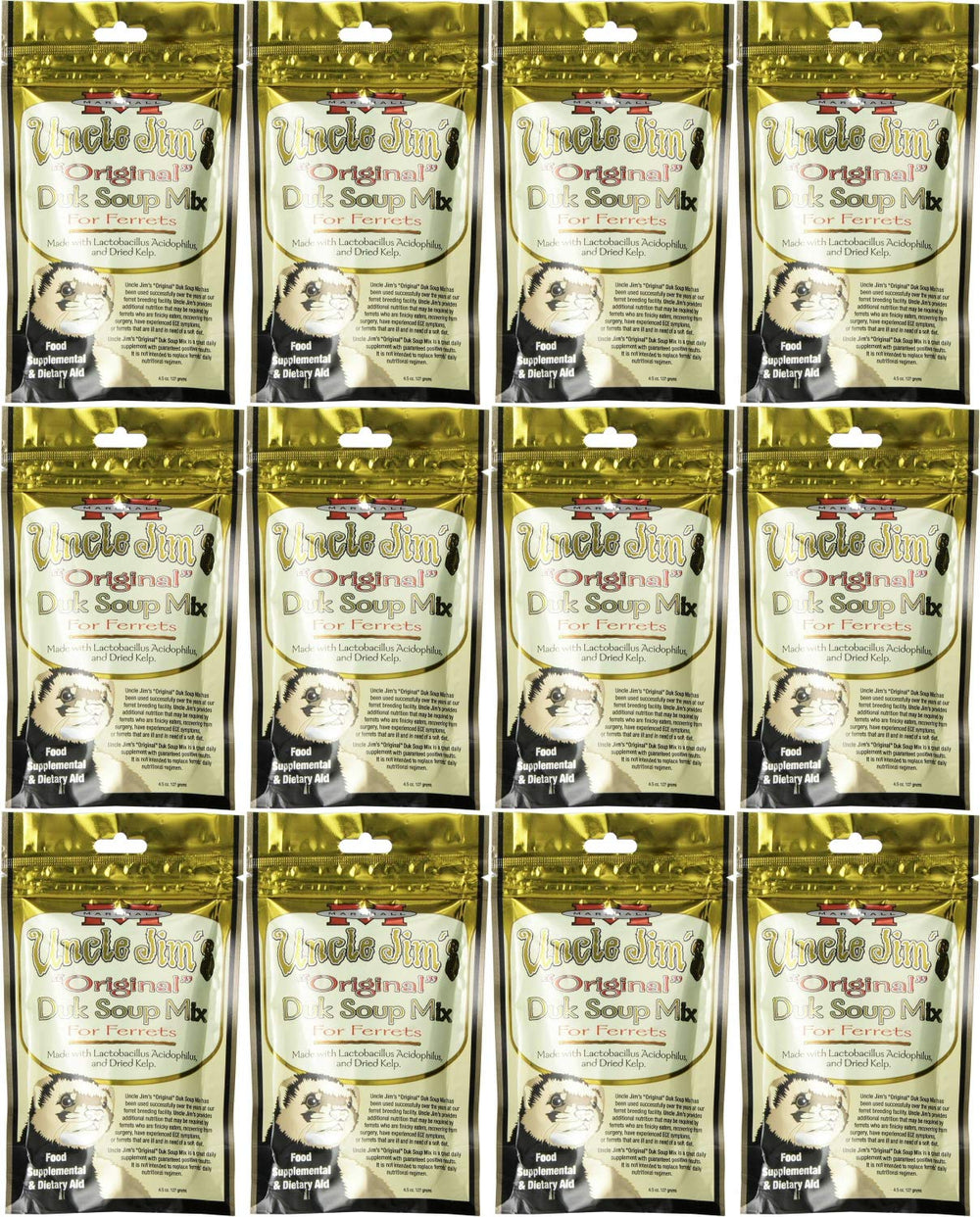 Marshall Uncle Jim's Original Duk Soup Mix ferret meal prep ready-to-mix