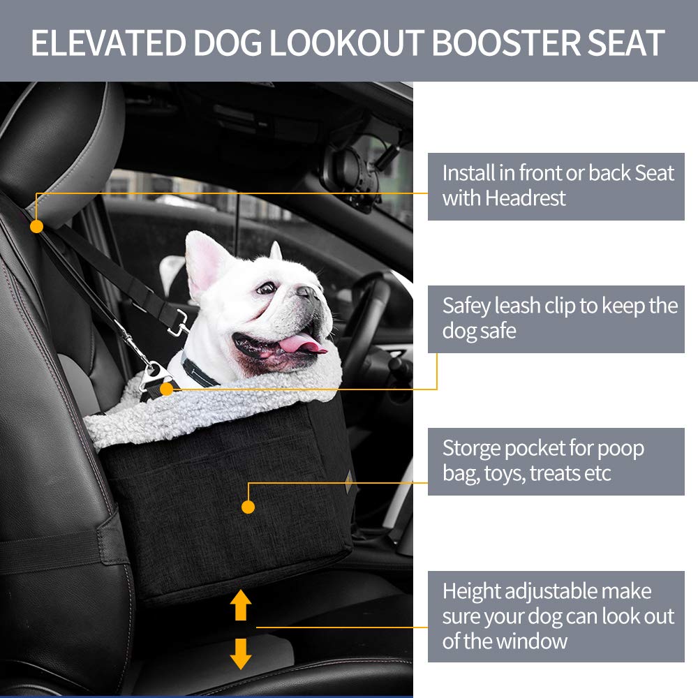 Marslabo booster includes removable plush liner for simple cleaning.
