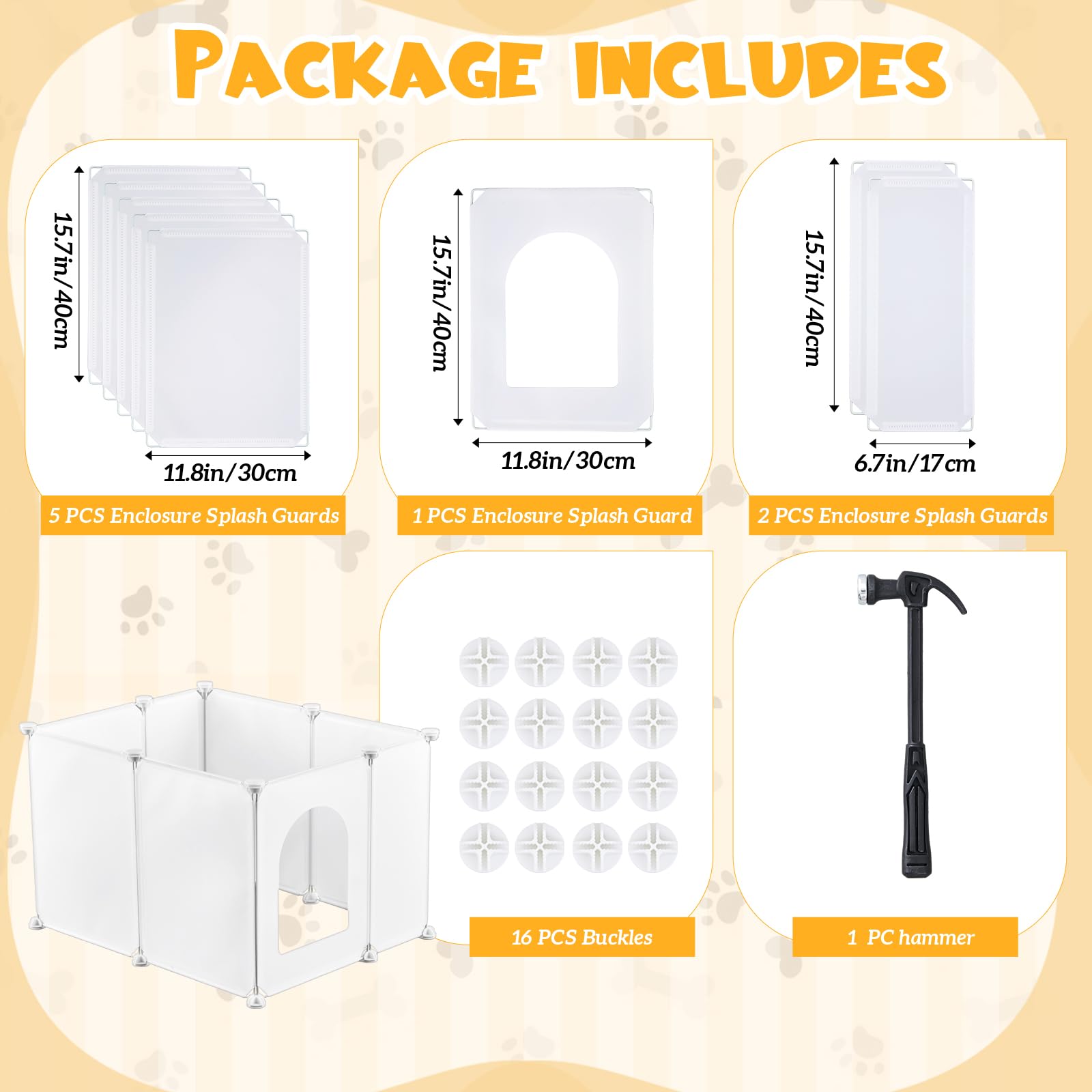 Marsui DIY pet furniture kit with litter box enclosure for customizable layouts